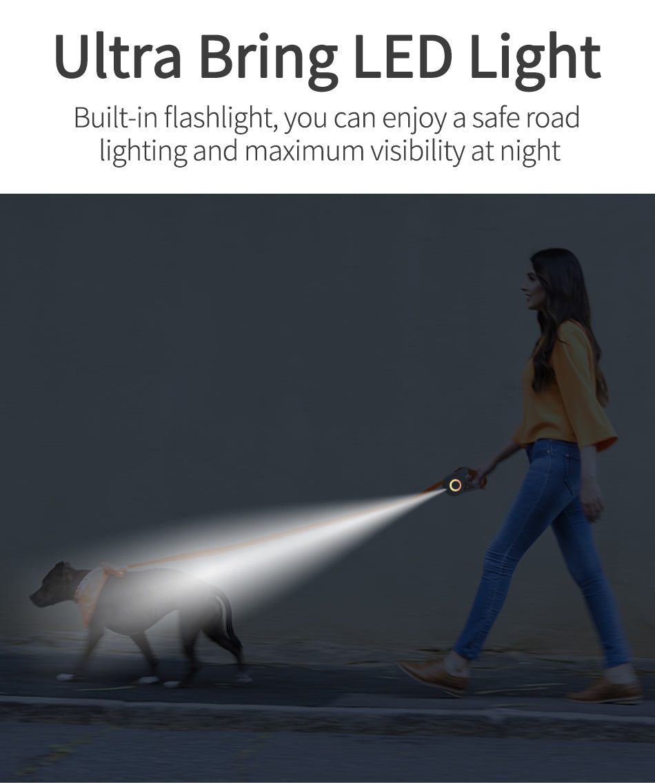 Adjustable Pet Walking Leash