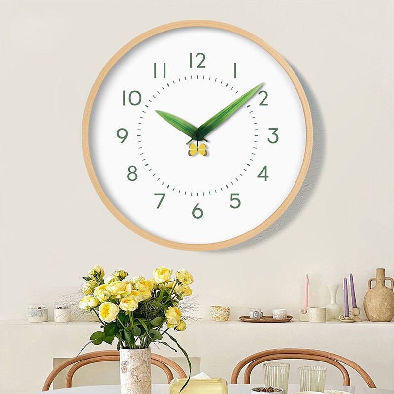 Rustic Wooden Bird Clock