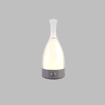 Elegant Wine Bottle Desk Lamp - Adjustable LED Light