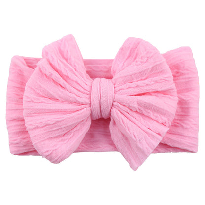 Kids' Soft Nylon Hair Bow Headband