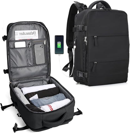 Tough Travel Backpack with USB Charger - Halri